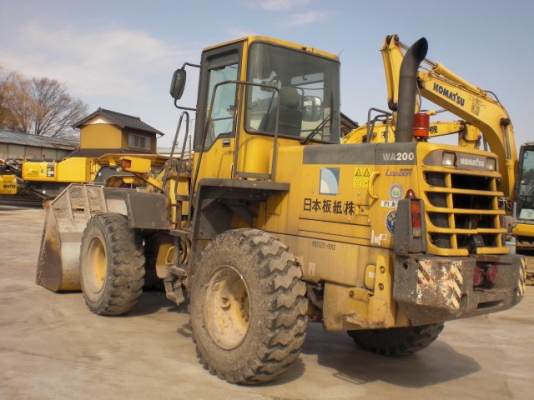 WA200-3E-63342 รถเก่าจากประเทศญี่ปุ่น รถอยู่นวนครแล้วครับ