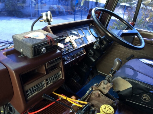 ขายสิบล้อหัวลากดั้มHINO FRเครื่องEP100ติดก๊าซNgv8ถัง