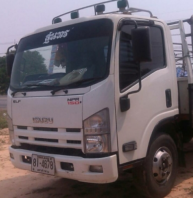 หกล้อ อีซูซุ NPR150&hellip;ลูกค้ารับรถเดินทางกลับเมืองช้างใหญ่&hellip;แล้ว ขอบเสี่ยใจถึง เมืองช้างอีสานใต้