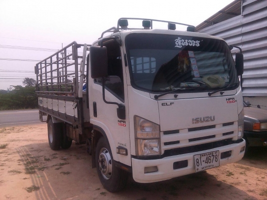 หกล้อ อีซูซุ NPR150&hellip;ลูกค้ารับรถเดินทางกลับเมืองช้างใหญ่&hellip;แล้ว ขอบเสี่ยใจถึง เมืองช้างอีสานใต้