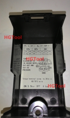 สวิทช์ตัดปั๊มลม Pressure Switch ตั้งตัดต่อ ได้ ขนาด 1/4