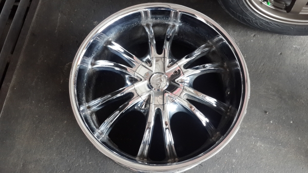 ขอบ 22 Gazario wheel ล้อ USA 6รู