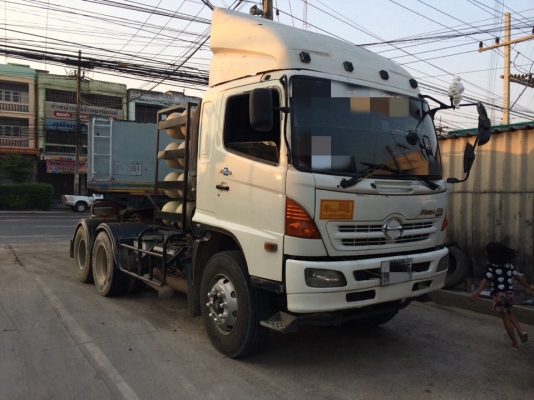 ขายหัวลากHINO FM2Pเครื่องฮุนได340แรงเพิ่งเปลี่ยนพร้อมหางเซมิดั้ม