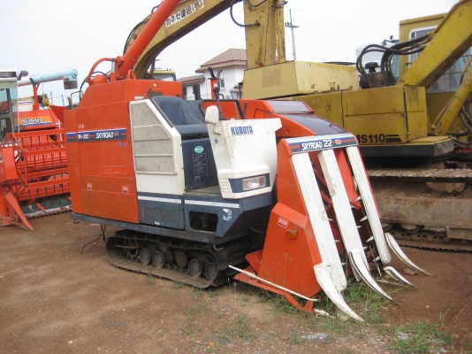 รถเกี่ยวข้าว คูโบต้า หน้าตัดญี่ปุ่น 22แรงม้า