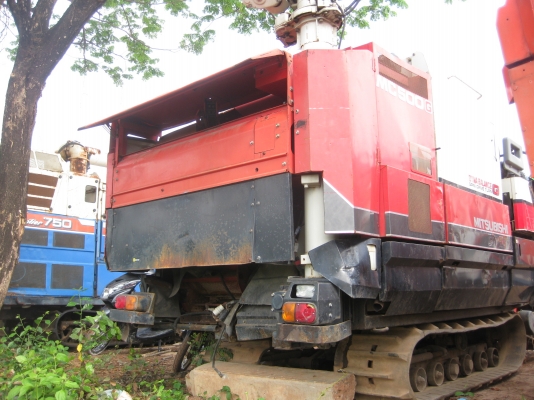 รถเกี่ยวข้าว มิตซู 50แรงม้า มีระบบไฮดรอลิค ยกตัวกันจม