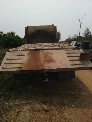 สิบล้อทูอินวัน F17เครื่อง195สองเพลาพร้อมสโลว์ดั๊มได้เป็นเทนเล่อก็ได้เอกสารพรอ้ม