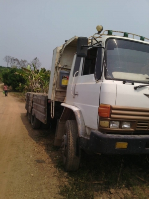 สิบล้อทูอินวัน F17เครื่อง195สองเพลาพร้อมสโลว์ดั๊มได้เป็นเทนเล่อก็ได้เอกสารพรอ้ม