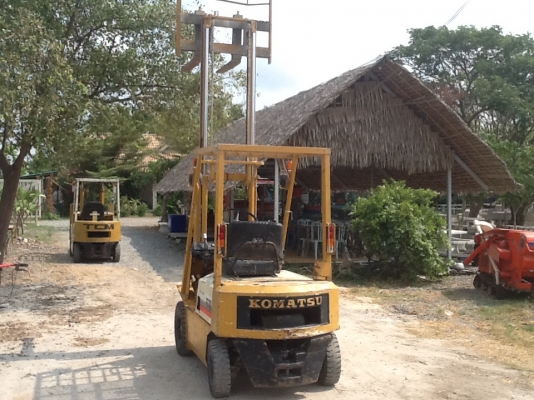 รถยกkomutsu fg10l-14 สภาพดีพร้อมใช้ เครื่องเกียร์ไฮดรอลิคดี