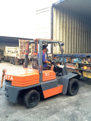 -:-*&bull;*ข า ย ร ถ ย ก นำ เ ข้ า*&bull;*-:-TOYOTA 5FD35 เครื่องดีเซล เสาสูง4เมตร งาเทได้ สนใจติดต่อ 083-062-0223(ปอนด์)