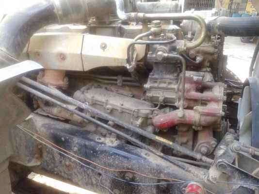 ขายรถบรรทุกสิบล้อดัมพ์ HINO 3M FM3MNLD เครื่องเดิม 240 แรง เกียร์เดิม กระบะสามมิตร