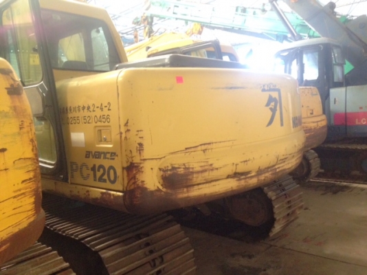 รถขุด Komatsu PC120-6 พร้อมตรวจสภาพค่ะ สนใจโทร. 080-6565422 (หนิง)