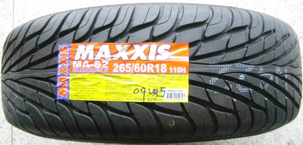 ราคาพิเศษ ยาง maxxis ma-s2 size 265 60-18