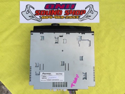 วิทยุ Pioneer Carrozzeria รุ่น DEH-P760 Cd Mp3 USB Aux Ipod Iphone Bluetooth 3 ปรีเอ้าท์ วิทยุ Pioneer Carrozzeria รุ่น DEH-P760 Cd Mp3 USB Aux Ipod Iphone Bluetooth 3 ปรีเอ้าท์