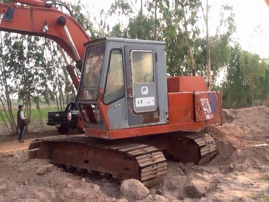 ขายๆๆๆๆ   แม็คโค   HITAHI  120-2    เล่มทะเบียน  พร้อมชุดโอนๆได้เลย   รถสวยพร้อมใช้เดิมๆ