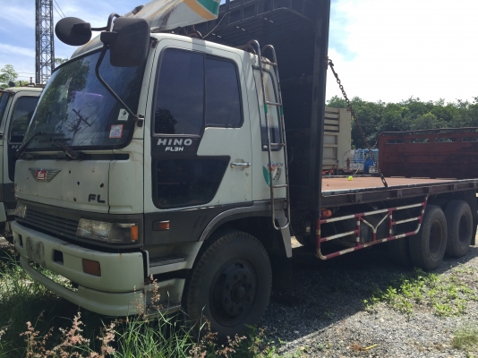 10ลัอเพลาเดียวพื้นเรียบ 195แรง...Hino. FL3HNLA. รถสวยห้างแท้เดิมบาง ภายในสวย คัสซีสวย เครื่องสวย.....