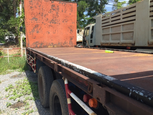 10ลัอเพลาเดียวพื้นเรียบ 195แรง...Hino. FL3HNLA. รถสวยห้างแท้เดิมบาง ภายในสวย คัสซีสวย เครื่องสวย.....