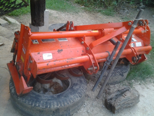 ขายตามสภาพโรต้ารีตราช้าง1.63ซ.มสภาพสวยเดิมๆติดกับรถไถคูโบต้า36แรง