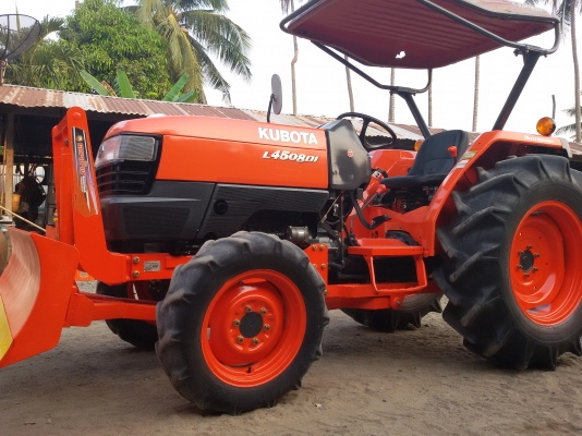 ปัญญาแทรคเตอร์..จัดมาให้ครับ ด่วน!!!คูโบต้า L4508 DI พร้อมใบมีดคานล่าง พร้อมผาน6&times;24 LCS เล่มทะเบียนพร้อม จัดส่ง อ.ปางศิลาทอง จ.กำแพงเพชร