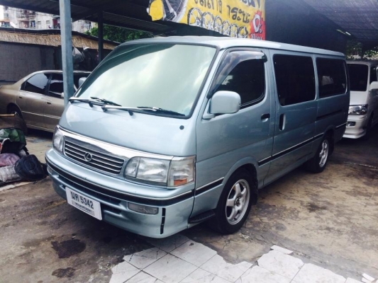 ขายรถตู้ หัวจรวดหลังคาเตี้ย ปี 96 เครื่องเจออโต้ สองระบบ แต่งตัวนอก