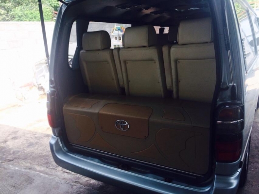 ขายรถตู้ หัวจรวดหลังคาเตี้ย ปี 96 เครื่องเจออโต้ สองระบบ แต่งตัวนอก