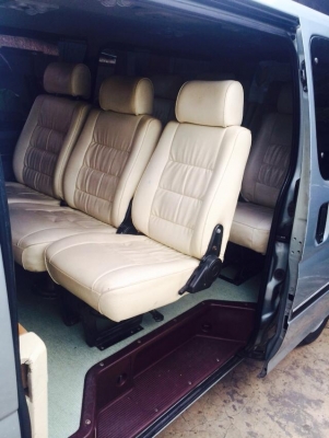 ขายรถตู้ หัวจรวดหลังคาเตี้ย ปี 96 เครื่องเจออโต้ สองระบบ แต่งตัวนอก