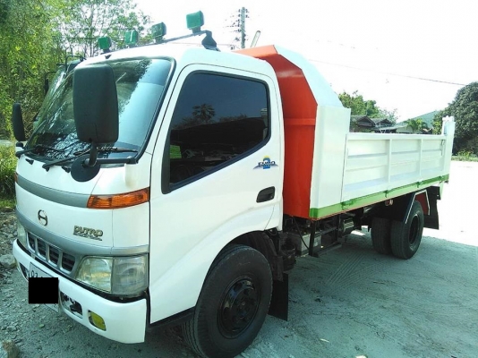 ขาย HINO 6 ล้อดั้ม DUTRO ปี 48 เทอร์โบ 121 แรง ดั้มสามมิตร 6 ตัน ใช้น้อยสวยๆ ราคา 590000 บาท