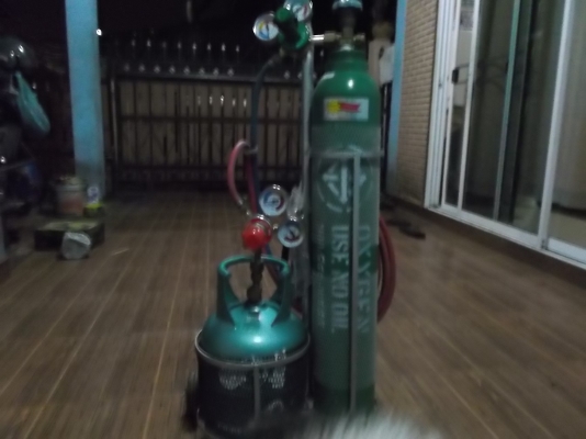 ชุดเชื่อมแก๊ส สภาพใหม่มากอุปกรณ์อยู่ครบ 3500