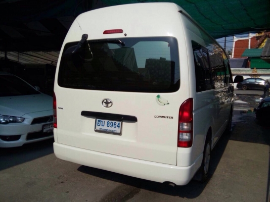 ขายรถตู้ TOYOTA.  COMMUTER ดีเซลล์. ปี 2012  ราคา. 839,000 บาท. โทร 0922726669 โทรสอบถามได้ค่ะคุณ ตันหยง