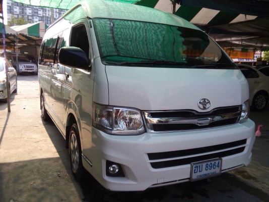 ขายรถตู้ TOYOTA.  COMMUTER ดีเซลล์. ปี 2012  ราคา. 839,000 บาท. โทร 0922726669 โทรสอบถามได้ค่ะคุณ ตันหยง