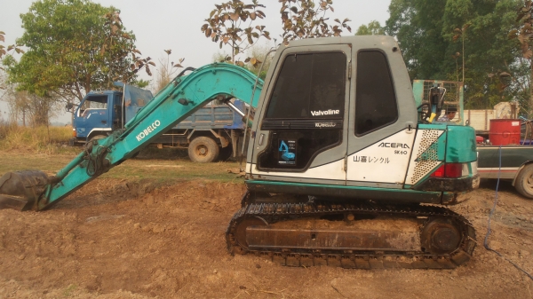 ขาย ถกKOBELCO SK60เจ้าของขายเองจะเปลี่ยน120