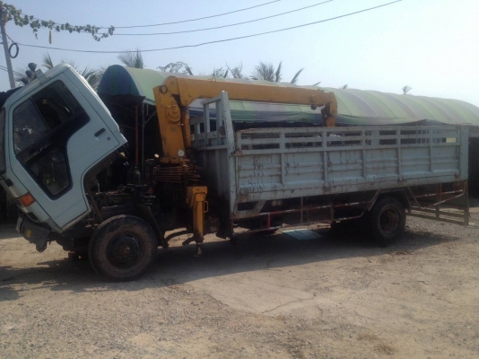 หกล้อ อีซูซุ NRR 175แรง เครน3ตัน3ปอก2ชัก สภาพดีพร้อมใช้ ทะเบียนโอน ราคา535,000บต่อรองได้