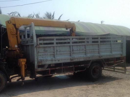 หกล้อ อีซูซุ NRR 175แรง เครน3ตัน3ปอก2ชัก สภาพดีพร้อมใช้ ทะเบียนโอน ราคา535,000บต่อรองได้