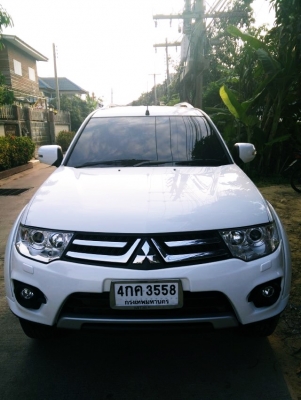 ขาย Mitsubishi Pajero Sport GT 2.5 AT 4WDสีขาวมุกรุ่นTOPสุด ปี 2012 สภาพนางฟ้าราคาถูกด่วนๆ