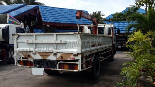 รถบรรทุกติดเครน ISUZU 6 ล้อติดเครน KATO 3 ตัน เครน 2 ชัก 3 ปอก ใช้งานไป 46,954 กิโล