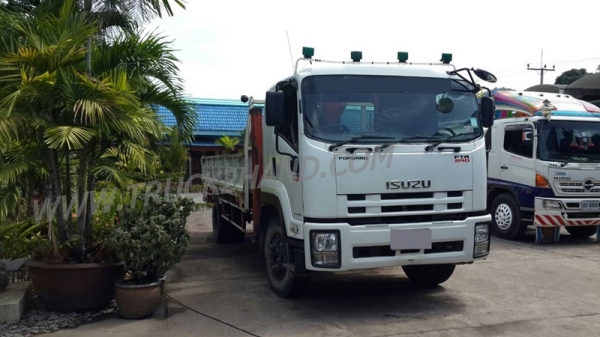 รถบรรทุกติดเครน ISUZU 6 ล้อติดเครน KATO 3 ตัน เครน 2 ชัก 3 ปอก ใช้งานไป 46,954 กิโล