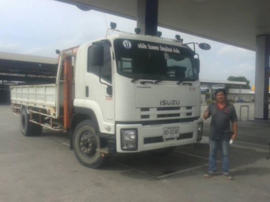 รถบรรทุกติดเครน ISUZU 6 ล้อติดเครน KATO 3 ตัน เครน 2 ชัก 3 ปอก ใช้งานไป 46,954 กิโล