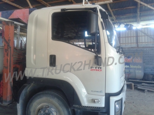 รถบรรทุกติดเครน ISUZU 6 ล้อติดเครน KATO 3 ตัน เครน 2 ชัก 3 ปอก ใช้งานไป 46,954 กิโล