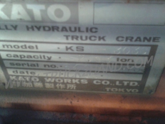 รถบรรทุกติดเครน ISUZU 6 ล้อติดเครน KATO 3 ตัน เครน 2 ชัก 3 ปอก ใช้งานไป 46,954 กิโล