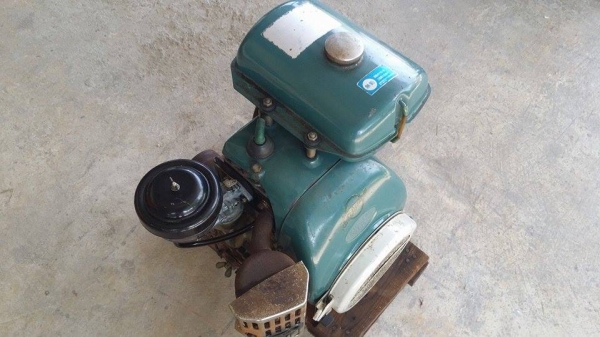 ปั๊มน้ำเก่าญี่ปุ่น GE-25SK  เครื่องยนต์ติดง่าย สภาพพร้อมใช้งาน