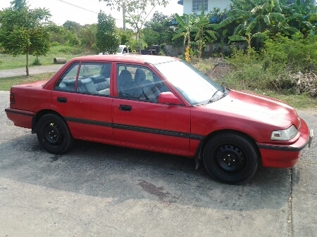 ขายรถยนต์ ปี90 ฮอนด้า ซีวิค รุ่นไฟท้าย2ชั้น เครื่อง1500cc.คาบิว(ติดแก๊ส) เกียร์ออโต้ พวงมาลัยเพาเวอร์ แอร์เย็น ภายในสวย เครื่องดี ช่วงล่างดี ขายถูกๆตามสภาพ