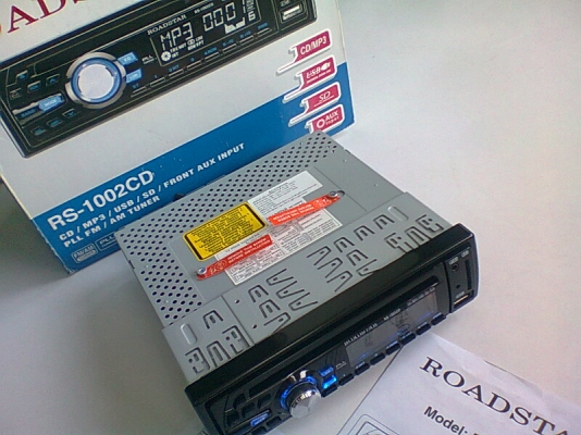 เครื่องเล่น ROADSTAR CD USB SD MP3 AUX FM เครื่องเล่น ROADSTAR CD USB SD MP3 AUX FM