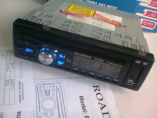 เครื่องเล่น ROADSTAR CD USB SD MP3 AUX FM เครื่องเล่น ROADSTAR CD USB SD MP3 AUX FM