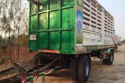 ขายด่วนลูกพ่วงดั้มเกษตรเหล็กอู่สหะกิจปี50