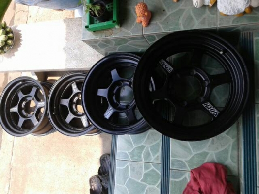 ขายล้อ TE37x 16x8 ออฟ 0 สวยๆๆครับ
