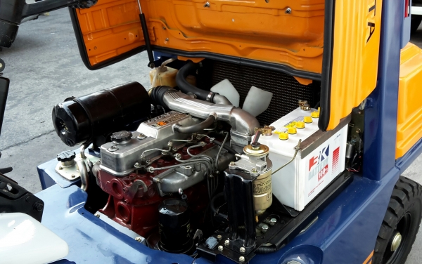 TOYOTA 5FD25 เสา4เมตร ขายถูก ตรงจากญี่ปุ่น ทำเครื่องทำสีใหม่แล้ว รับประกัน6เดือน