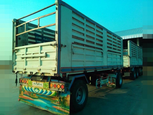 ขายรถสิบล้อ Isuzu DECA 270 คอกเกษตรดั้มเหล็กแม่ลูก ปี49รถสวยพร้อมใช้งาน