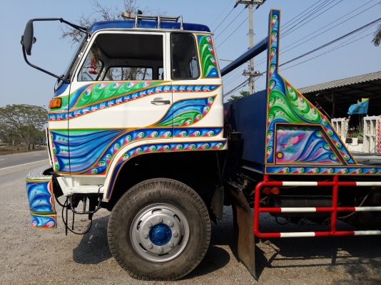 ขายรถเทรลเลอร์ 10 ล้อ ISUZU JUMBO เครื่อง PO9C=315 แรงม้า บรรทุกรถเกี่ยวข้าว