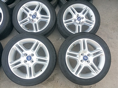 ขายล้อแม็ก Ford Fiesta 16 ยางปี 12 4 ล้อ