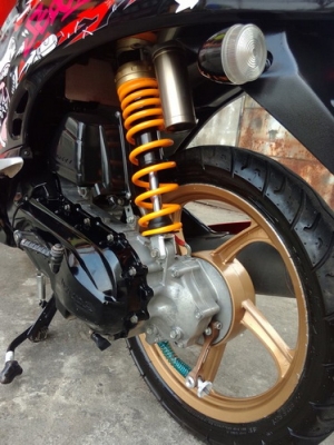 Honda Scoopy-i สีดำ-แดง (ล้อแม็กซ์) ลายแอคทีฟบอย รถปี 55 สวยๆประหยัดน้ำมัน ราคาถูกครับ