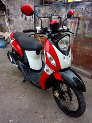 New Fino FI ลายsportสี แดง-ขาว-ดำ รถปี56 หัวฉีดประหยัดน้ำมัน ครับ New Fino FI ลายsportสี แดง-ขาว-ดำ รถปี56 หัวฉีดประหยัดน้ำมัน ครับ